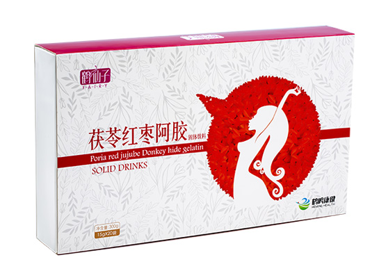 茯苓红枣阿胶固体饮料