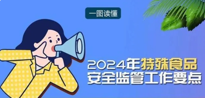 事涉保健食品！总局公布《2024年特殊食品安全监管工作要点》